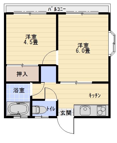 カトウハイムの間取り