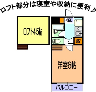 アップルハウス南熊本の間取り