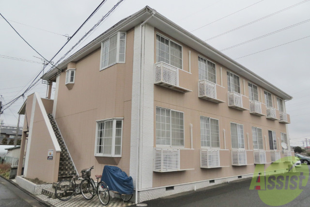 建物外観　仙台市若林区遠見塚２「ホワイトキャッスル遠見塚７番館」