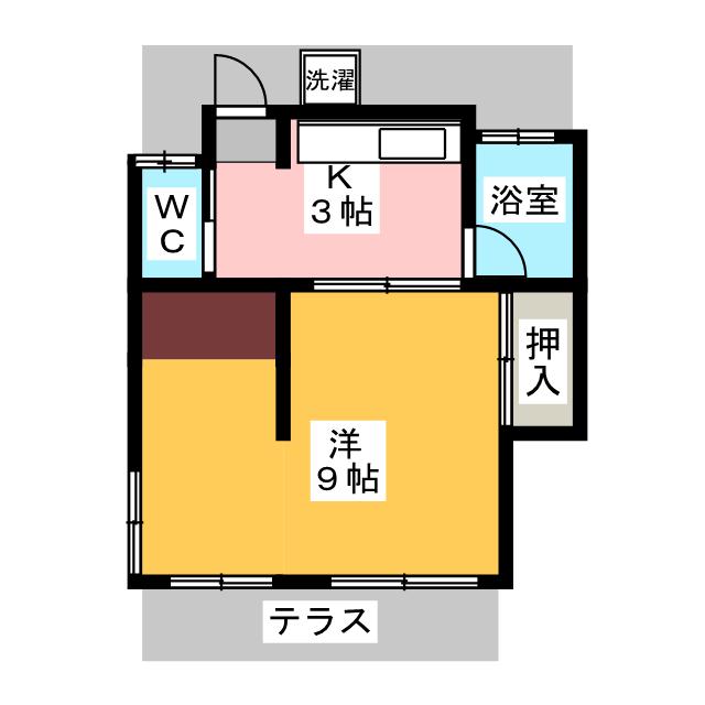 大熊荘の間取り