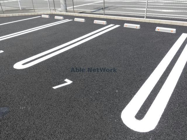 【市原市五井のアパートの駐車場】