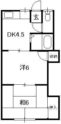 ミネックス二枚橋の間取り