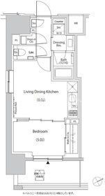 【豊島区目白のマンションの間取り】