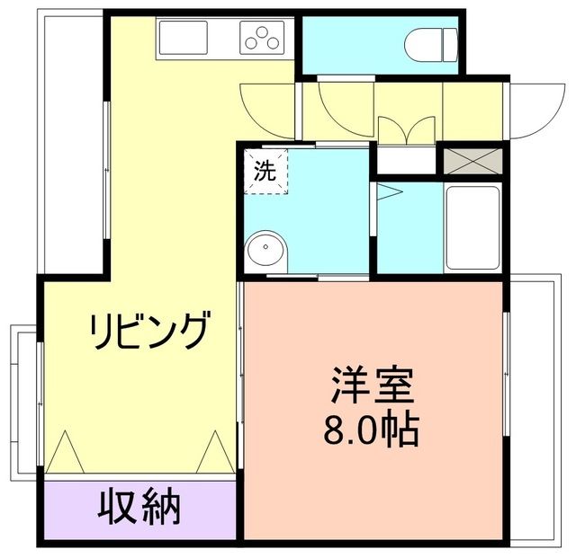 パルム加納の間取り