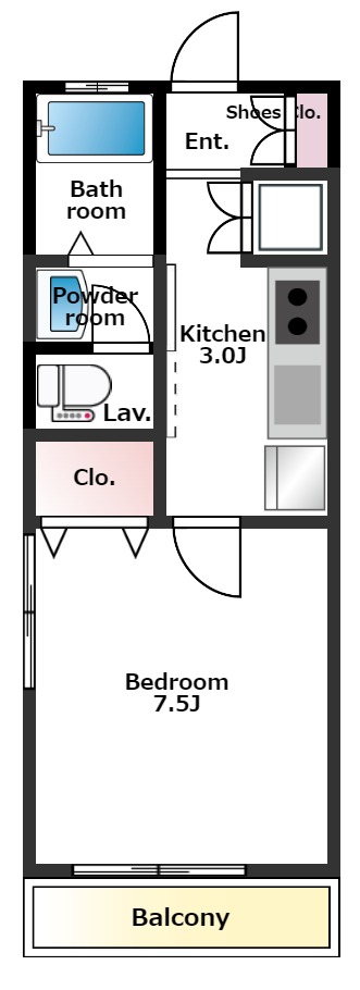 dual Oの間取り