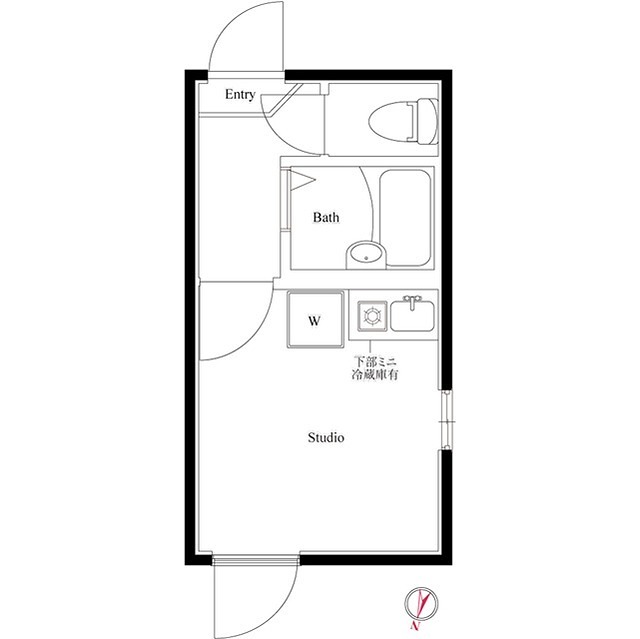 ブリリアント北千住の間取り