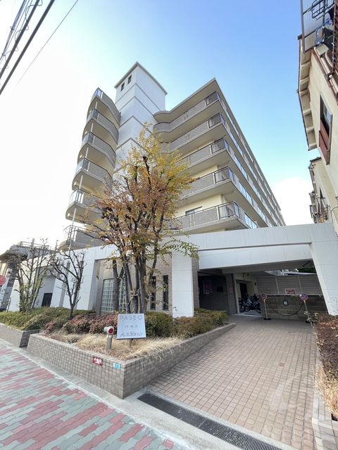 大阪市淀川区田川北のマンションの建物外観