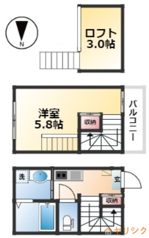 casa figliolaの間取り