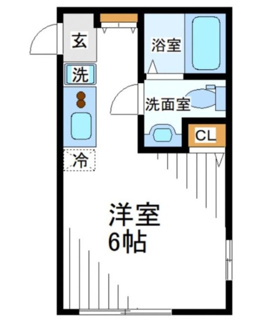 クレストコート上永谷の間取り