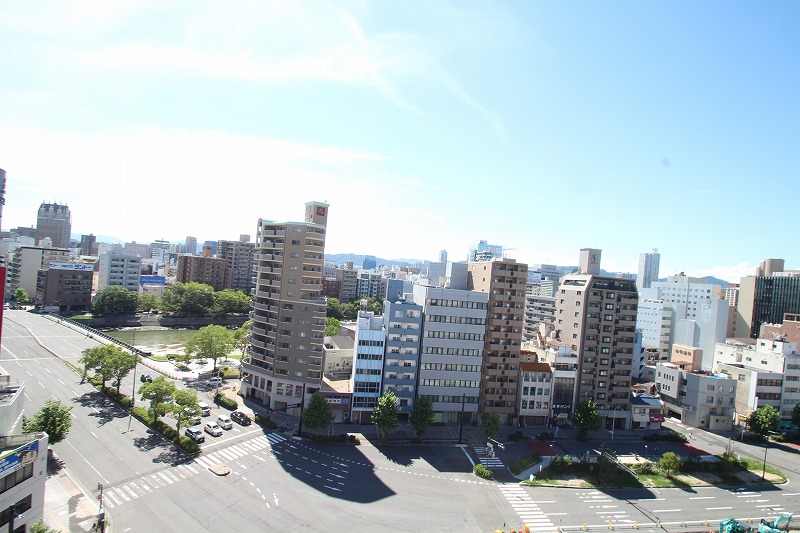 【広島市南区松川町のマンションの眺望】