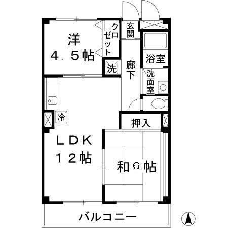 八八マンションの間取り