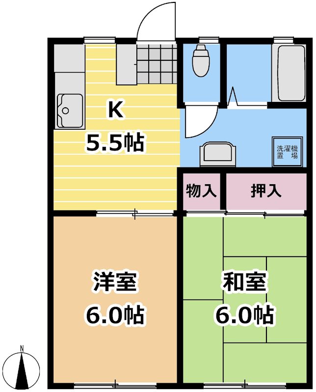 Kハウスの間取り