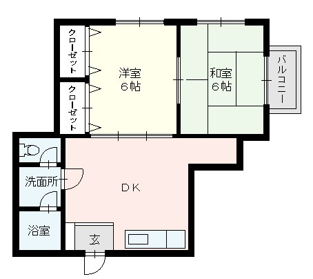 MKビル那珂の間取り