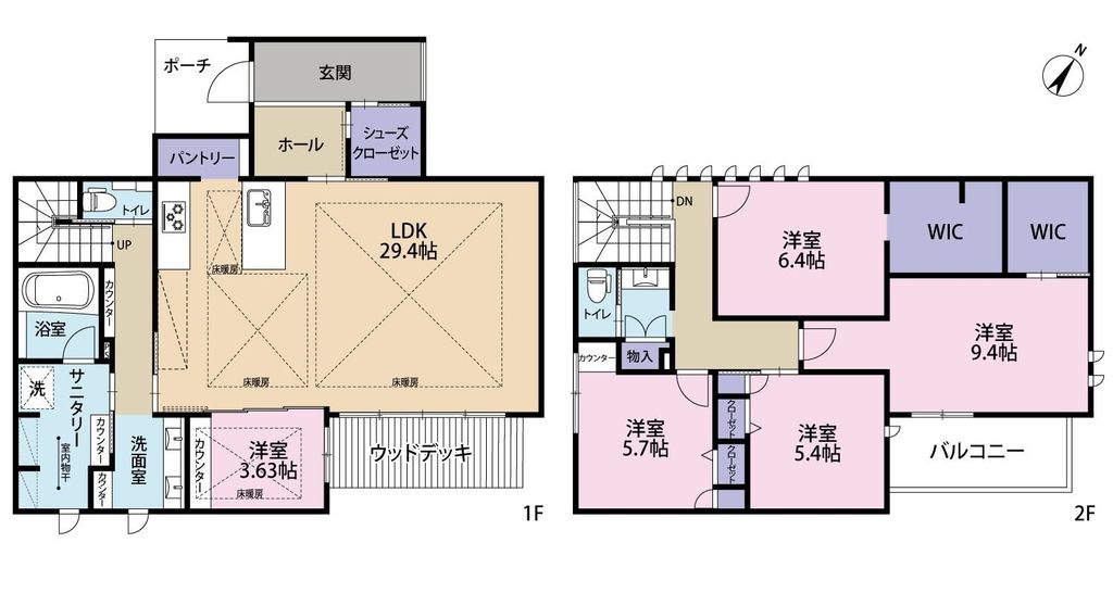 福岡市東区香椎照葉のその他の間取り