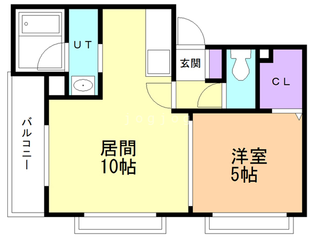 Ｅ－ＦＲＯＮＴの間取り