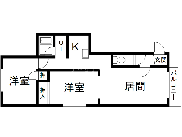 司マンションの間取り