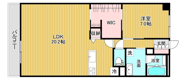 サーパス富山駅前の間取り