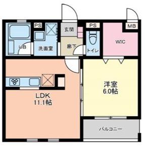 さいたま市大宮区櫛引町のマンションの間取り