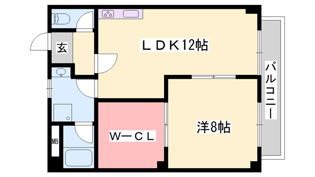 ファミールＫ＆Ｙの間取り