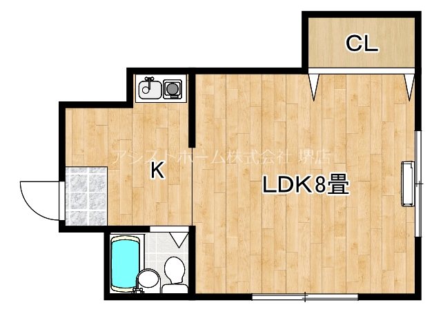 富士マンションの間取り