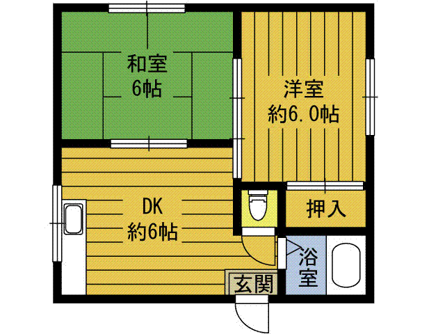 コーポ佐藤Ｂの間取り