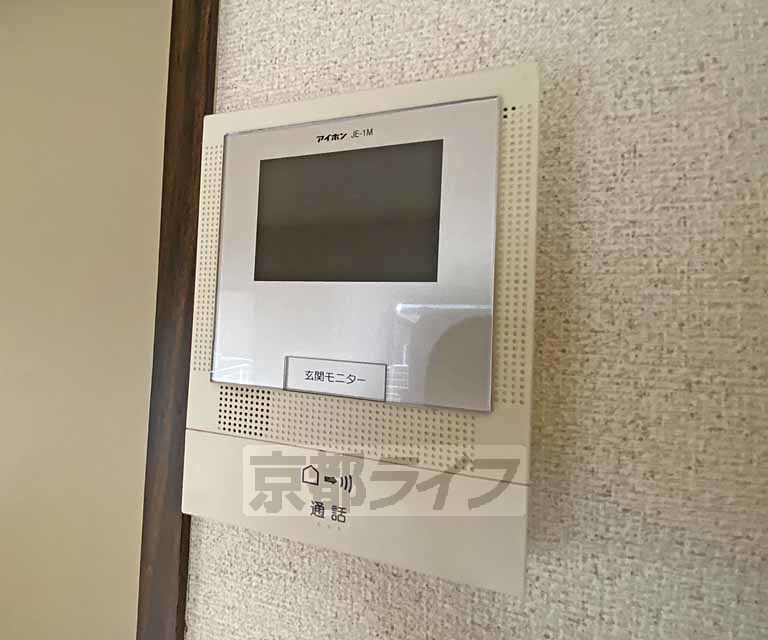 セキュリティ　モニターで来客確認できるので安心です。