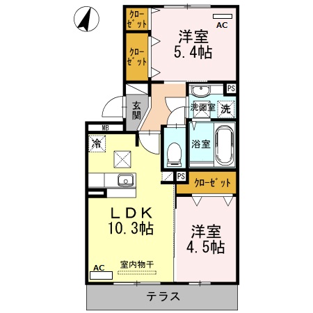 エスピガの間取り