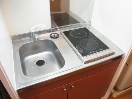 キッチン　電気コンロで火災防止