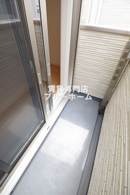 バルコニー　風通しの良いバルコニー！