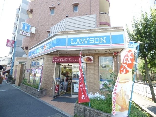 コンビニ　ローソン文花三丁目店（コンビニ）まで60m