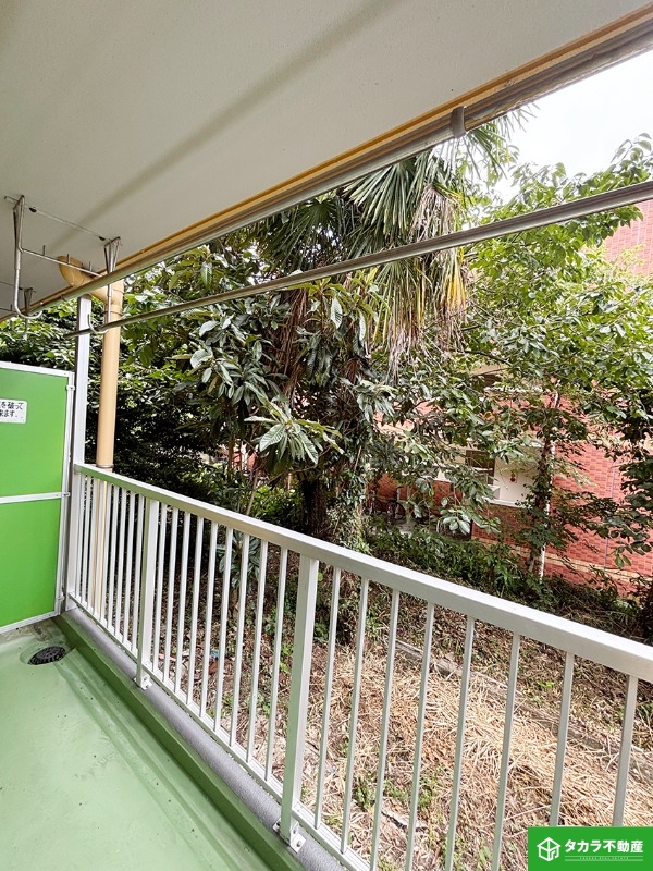 バルコニー　写真は１０１号