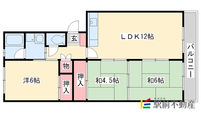 レークサイドパークの間取り写真