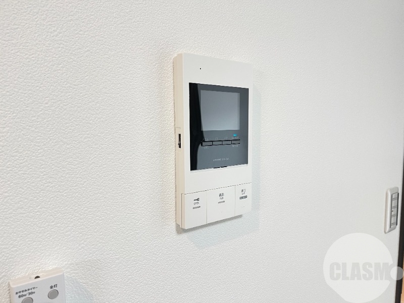 セキュリティ　訪問チェックができるモニターホン♪