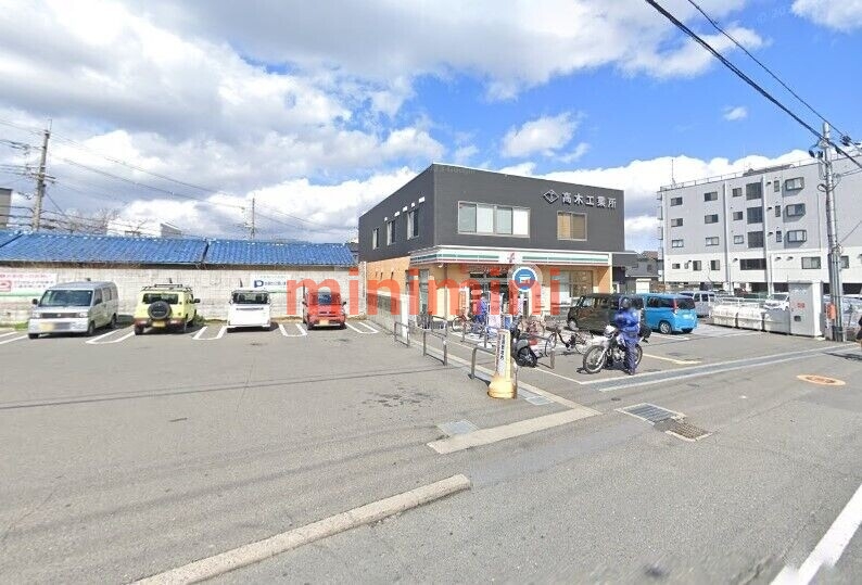 コンビニ　セブンイレブン高槻城西町店（コンビニ）まで381m