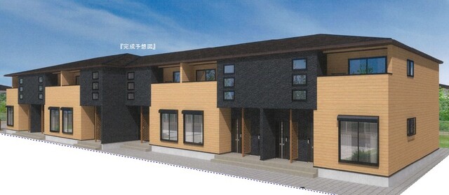 建物外観　完成パース