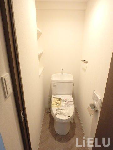 トイレ　同シリーズ物件のモデルルームになります※現況優先