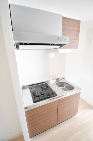 キッチン　女性も喜ぶ2口ガスシステムキッチン