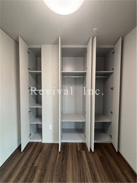 収納　収納スペース充実でございます