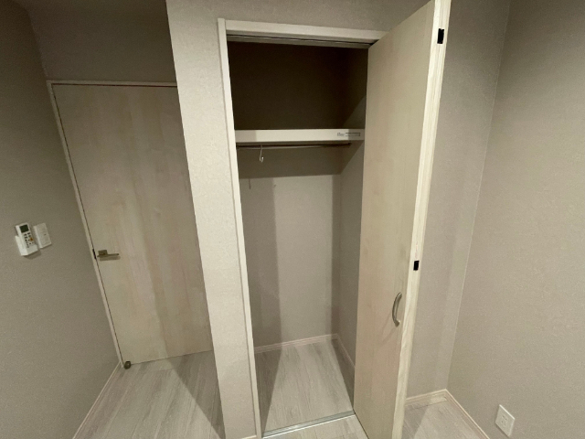 収納　ハンガーパイプ付き