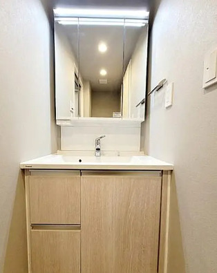 洗面設備　同タイプ部屋　参考写真です