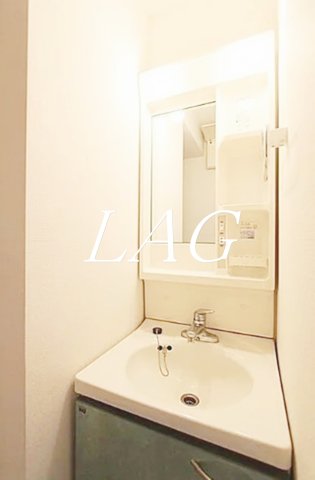 洗面設備　洗面台です。