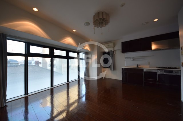 居室・リビング　W.O.B.NISHIUMEDA　リビング