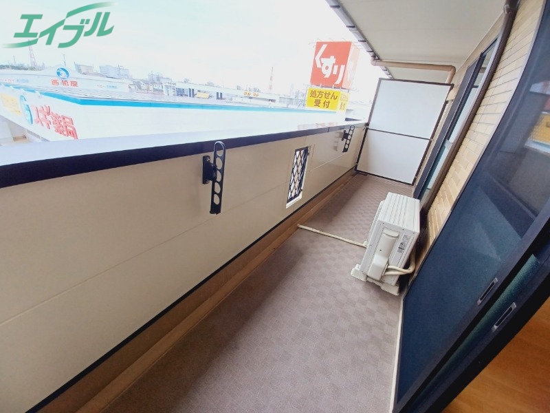 バルコニー　別部屋参考写真です。