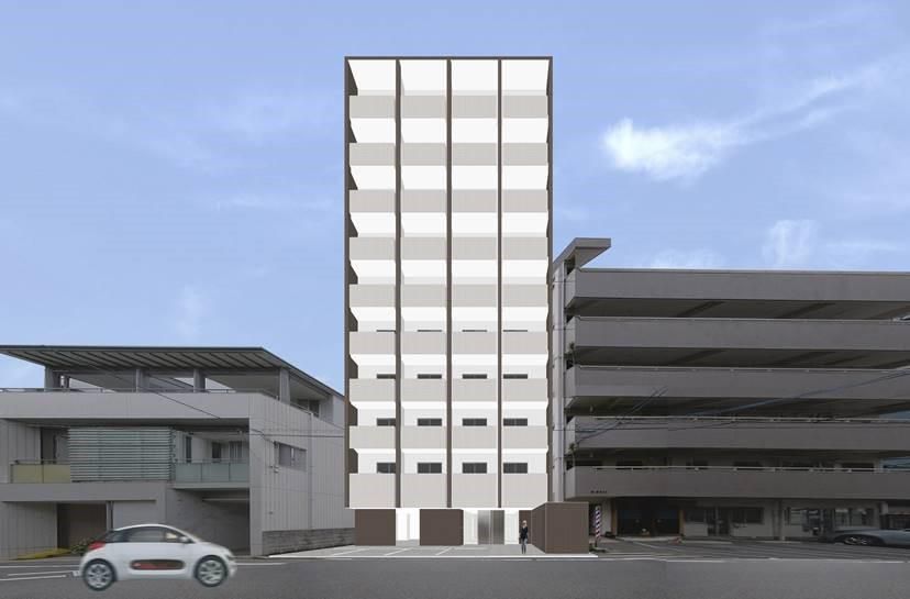 建物外観　UNISON　NEXT　建築時パース