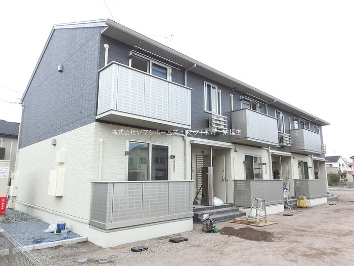 建物外観　建築中