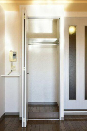 収納　クローゼットです