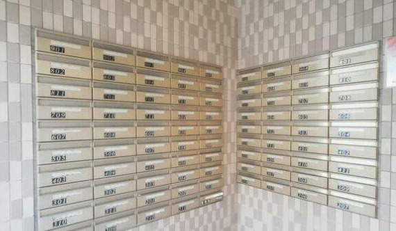 その他共有部分　集合ポストです