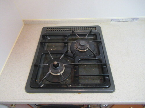 その他設備　２口ガスコンロ　※前回募集時2019年2月撮影の写真