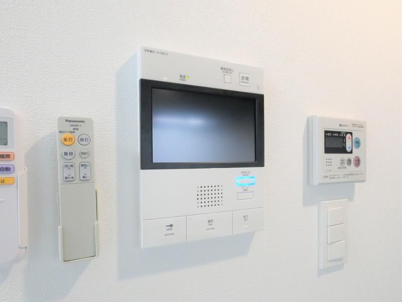 セキュリティ　☆安心のTVモニタ付きインターホン☆