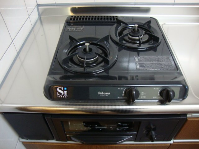 その他　グリル付ガスコンロ